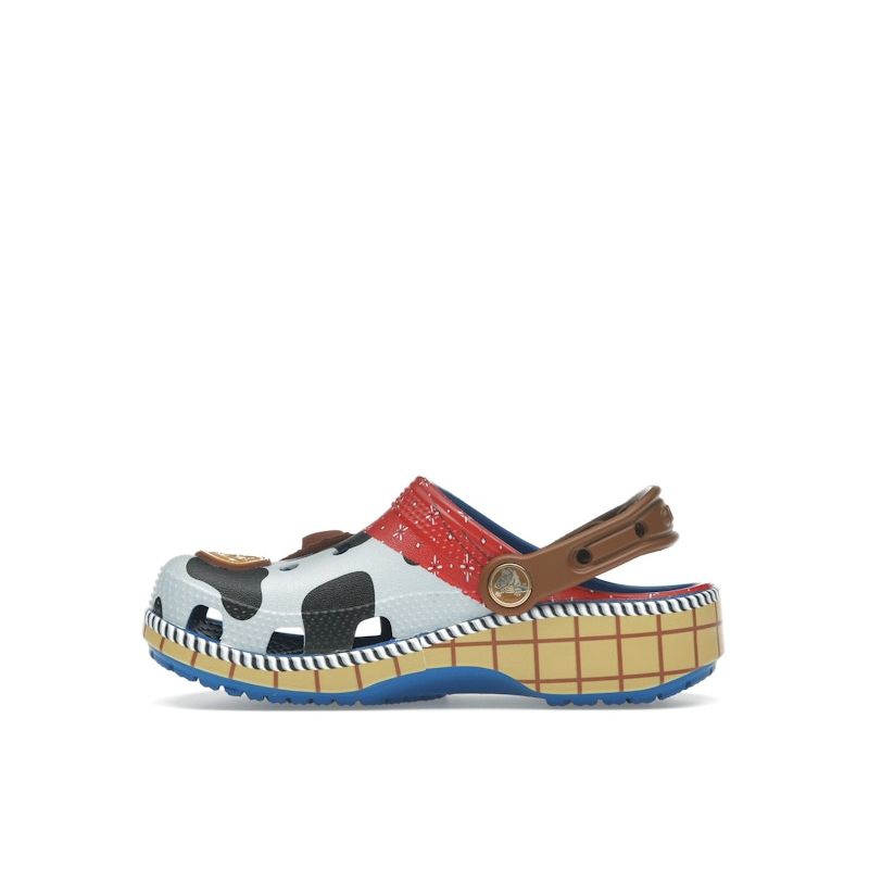 Toy Story x Crocs Classic Clog Barn Woody Barnesko Brun Blå 209461-4GX