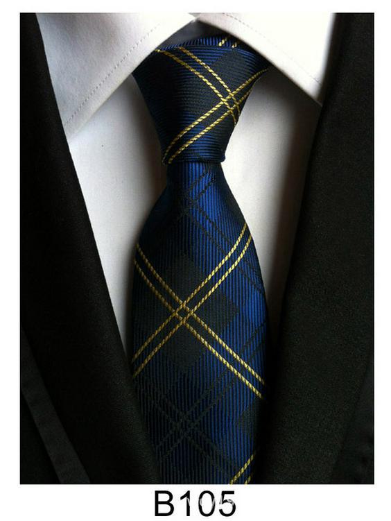 Cravate homme en soie et polyester faite main – Décontractée, formelle ou professionnelle