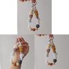 Colorful Retro Wooden Phone Chain With Handmade Beads For Unisex Daily Use