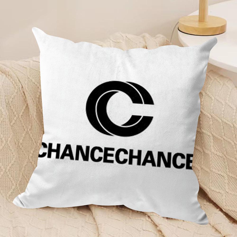 Design C-Chancechance Cushion Cover Soft Plush Fabric Double-Sided Printed Sofa Cushion Cover for All Seasons Home Decor Gift