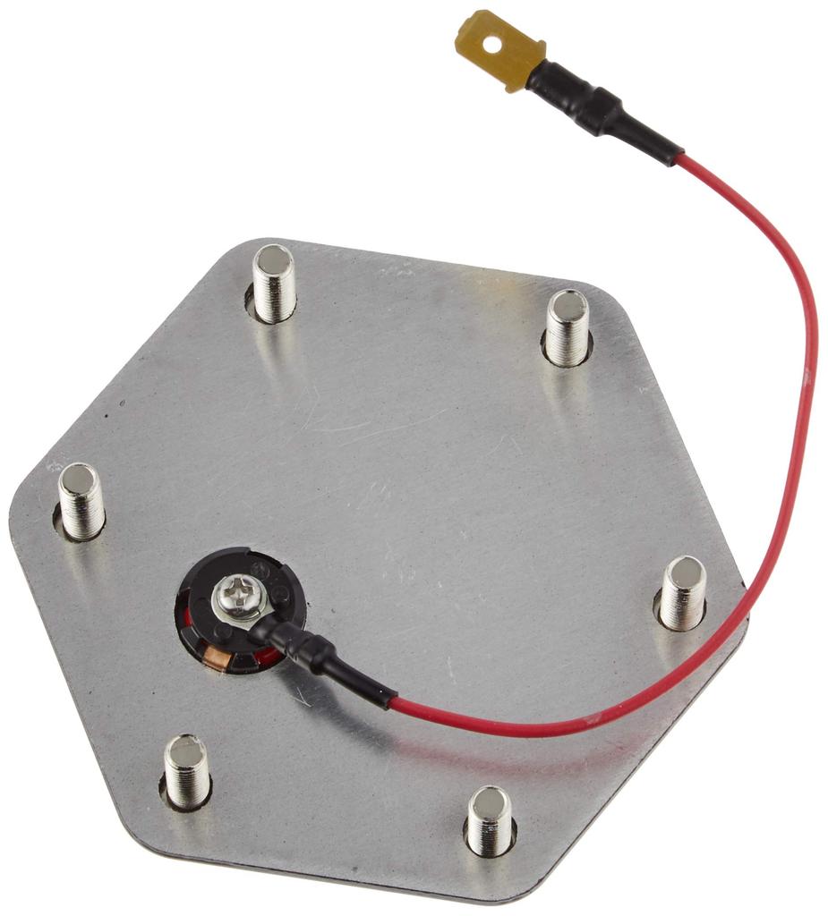 Daikei Sangiyo Daikei Plate Horn Button Black PH03 Anodized/Red