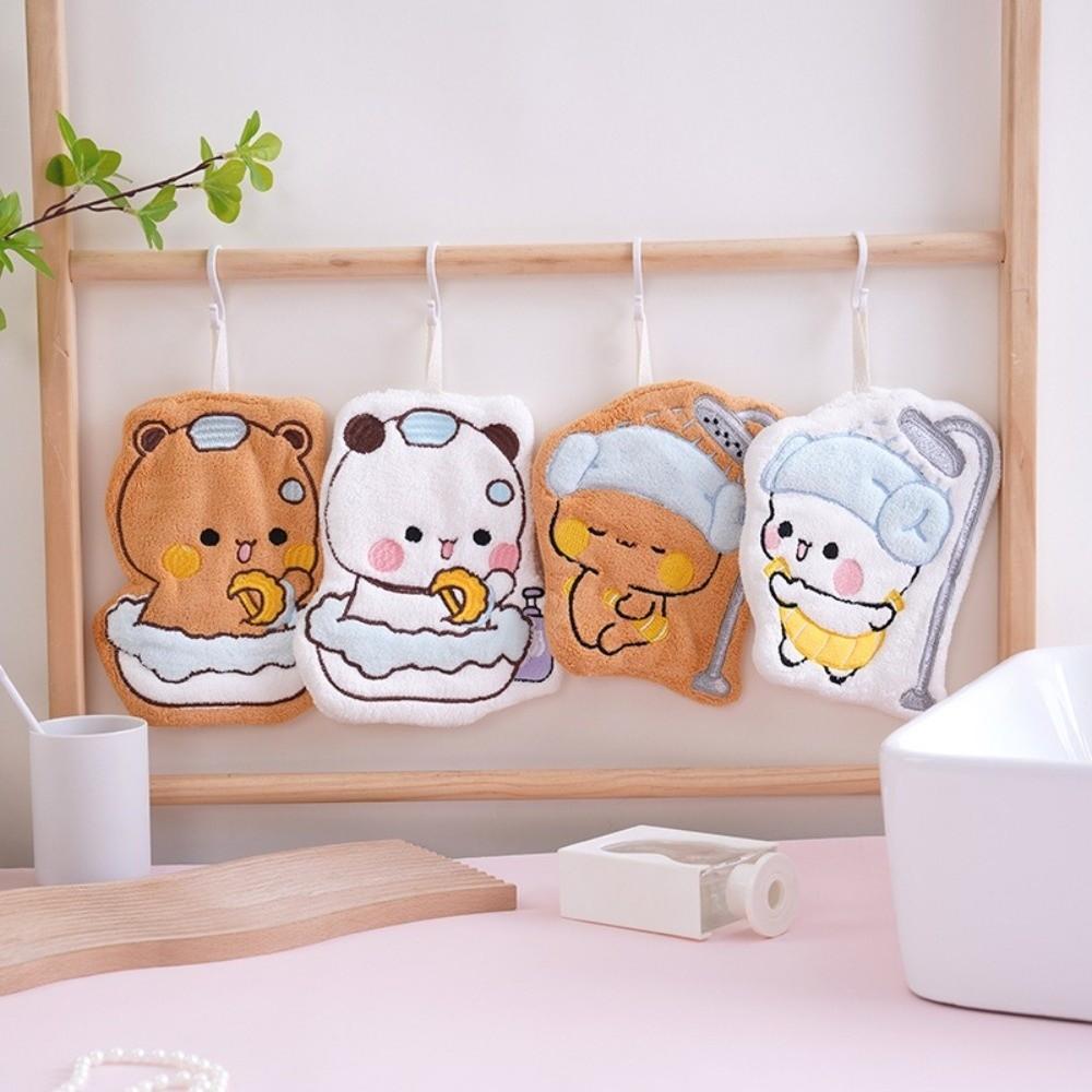 Bubu Dudu Wipe Cloth Kawaii Cartoon Kitchen Cleaning Rag New Home Towel