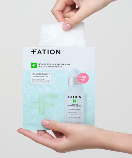 FATION Noscarna9 Trouble Serum Mask Pack 25 sheets NONE