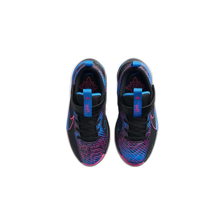 Nowe buty koszykarskie Nike Freak 5 z niską cholewką, amortyzacją antypoślizgową, czarno-niebiesko-różowe, dla dzieci w wieku 3-7 lat FB8980-400