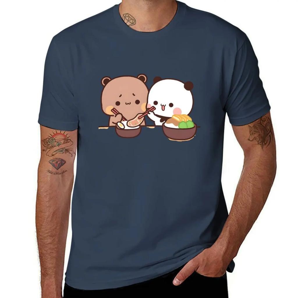 bubu dudu dancing in love T-Shirt tops for a boy street wear mens designer clothes