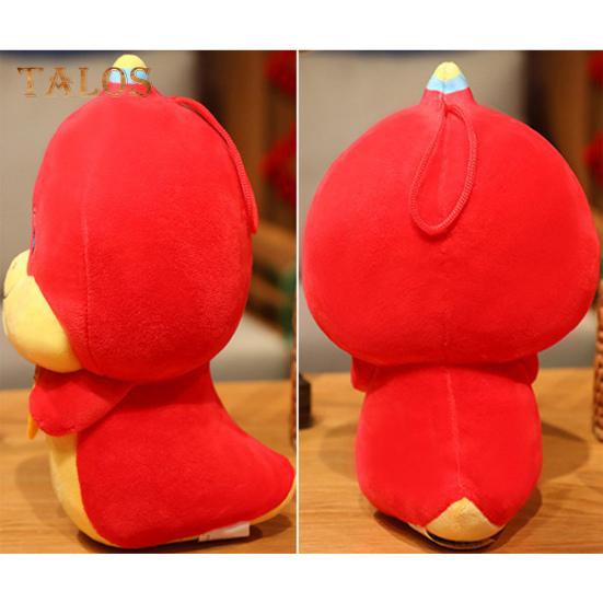 Lalka Wąż 2025 Rok Węża Pluszowa Zabawka Chińskie Zodiakalne Wypchane Zwierzę na Dekoracje Festiwalu Wiosny