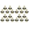 CITALL 50pcs Door Panel Trim Retainer Clip with Seal Fit for Toyota Camry Corolla Echo MR2 Paseo Previa Prius RAV4 Sienna T100