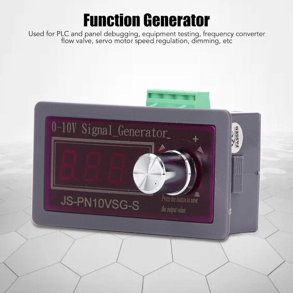 0.01V Adjustable Frequency Control Meter 0-10V Function Generator  Sensors Testing