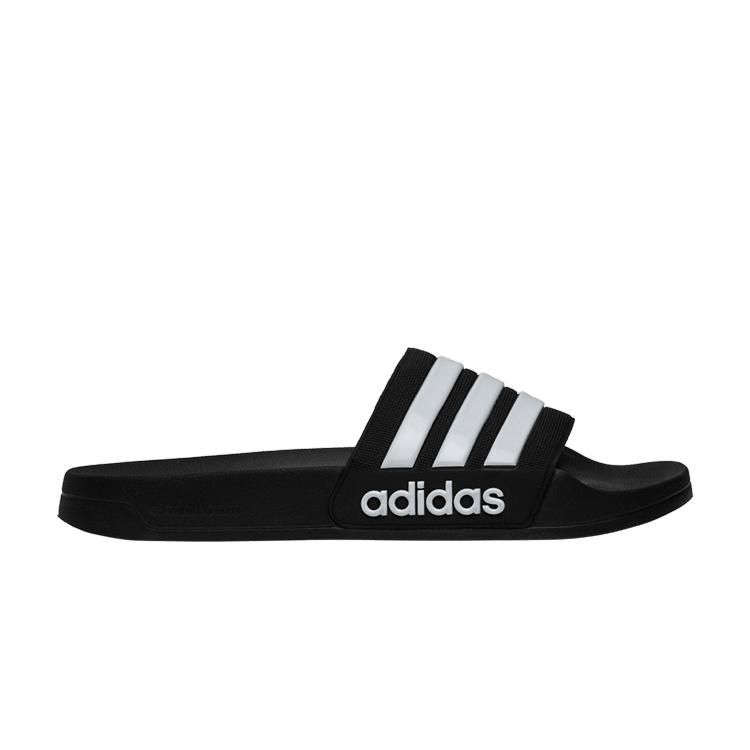 

Adidas Adilette CF Slides Core Черные кроссовки унисекс Footwear-White AQ1701