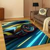 Sports Car Racing Car Carpet Rug for Playroom Living Room Bedroom Home  Kitchen Doormat Decor Bedroom Decor Rugs for Carpets Mat
