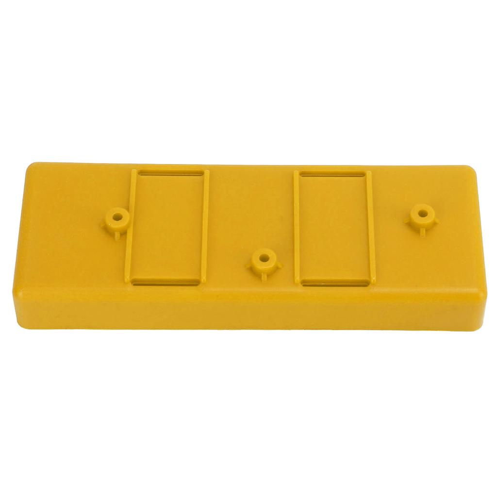 RC Plastic Battery Box Professional RC Battery Box Bracket Compatible for SCX10 D90 90046 Universal RC Vehicles Yellow