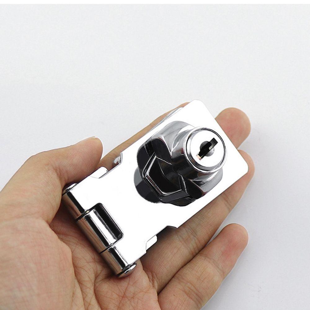Hardware 4" Padlock With Keys Home Improvement Cupboard Hasp Garage Lock Locking Staple