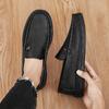 Men'S Leather Shoes British Casual Shoes Business Formal Shoes Black Leather Shoes For Mens JZ-2561