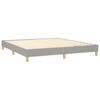 Vidaxl Bed Frame Without Mattress, Light Gray, 160X200 Cm, Upholstered