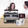 Tumbler Heat Press Machine 11-30oz Mug Press Sublimation Tumblers Black