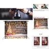 Christmas Theme Photography Backdrop For Kids Studio Photo Prop With Canvas