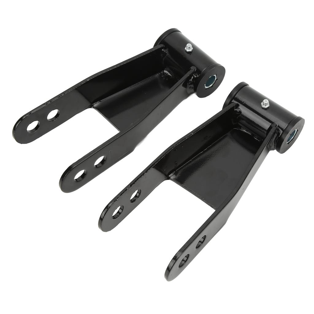 2 Stück Höherlegung Schäkel 2 Zoll Verstellbar Legierter Stahl Ersatz für Jeep Cherokee XJ 1984‑2001