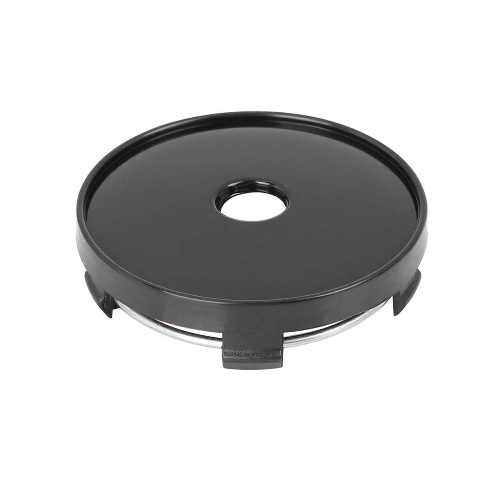 uxcell Wheel Center Cap, Hub Cap, Wheel Cap, 5 Clips, 2.4 Inches (60 Mm) Diameter, 4 Pieces, Black