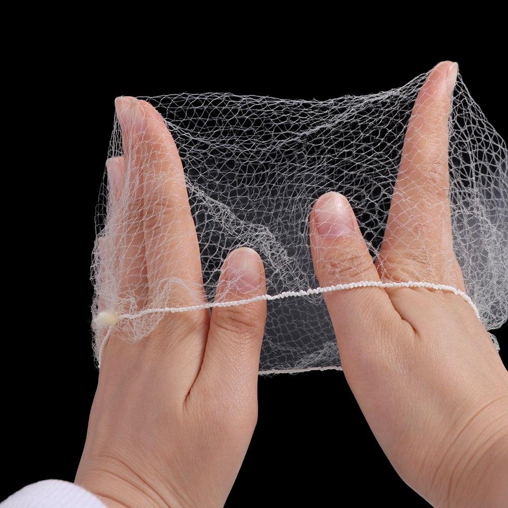 20pcs Wig Cap Nylon Hairnets Soft Invisible Hairnet Wig Accessories Elastic Lines Hair Net