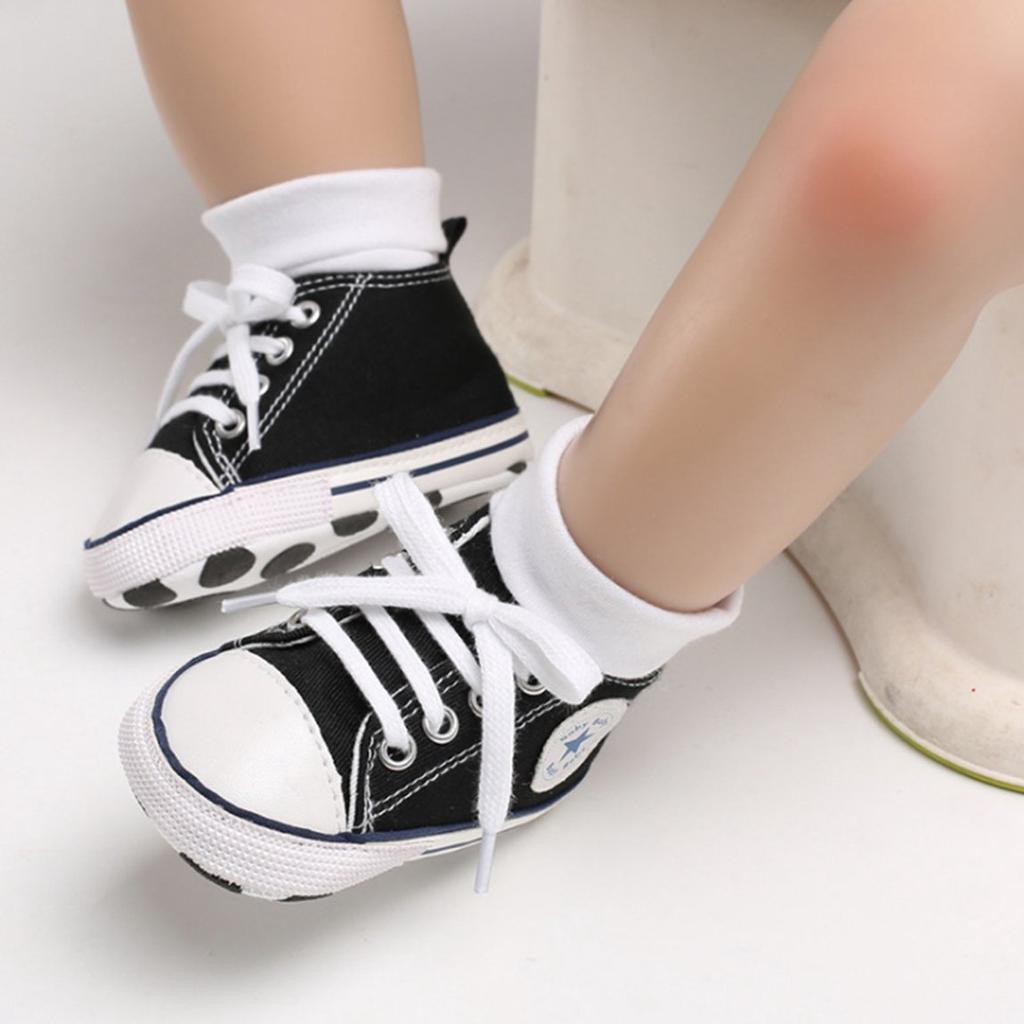 SportHome Baby Girls Boys Shoes Sneaker Anti-Slip Soft Sole Toddler Colorful Canvas Shoes SportHome Baby Girls Boys Shoes Sneaker Anti-Slip Soft Sole Toddler Colorful Canvas Shoes
