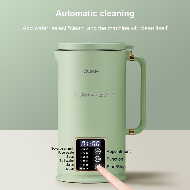 400ml Protable Soybean Milk Machine Cytoderm Breaking Machine Filter-Free Automatic Heating Soybean Milk Multifunction Blender