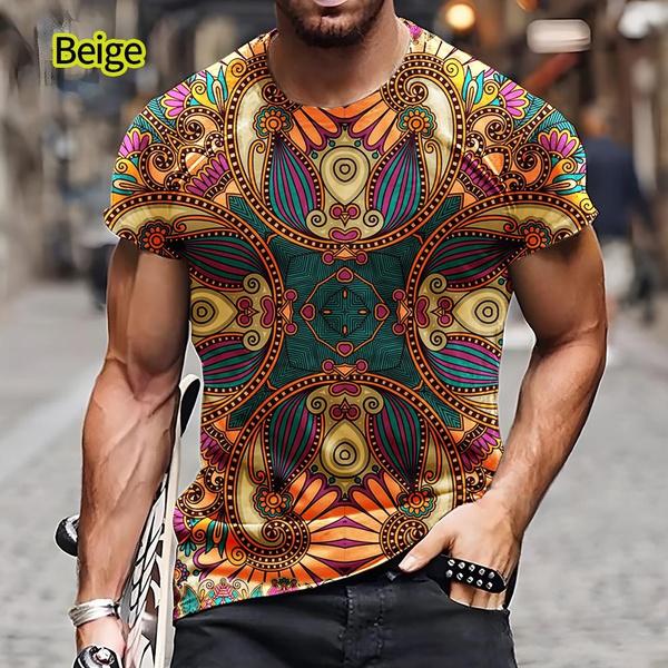 Summer 3d Abstract Print Short Sleeve T-shirt Unisex's Casual Creativity T-shirt