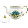 Harry Potter Teapot with Hogwarts Castle and Floral Print, Magic School Accessories, Harry Potter Movie Merchandise, SAN4278