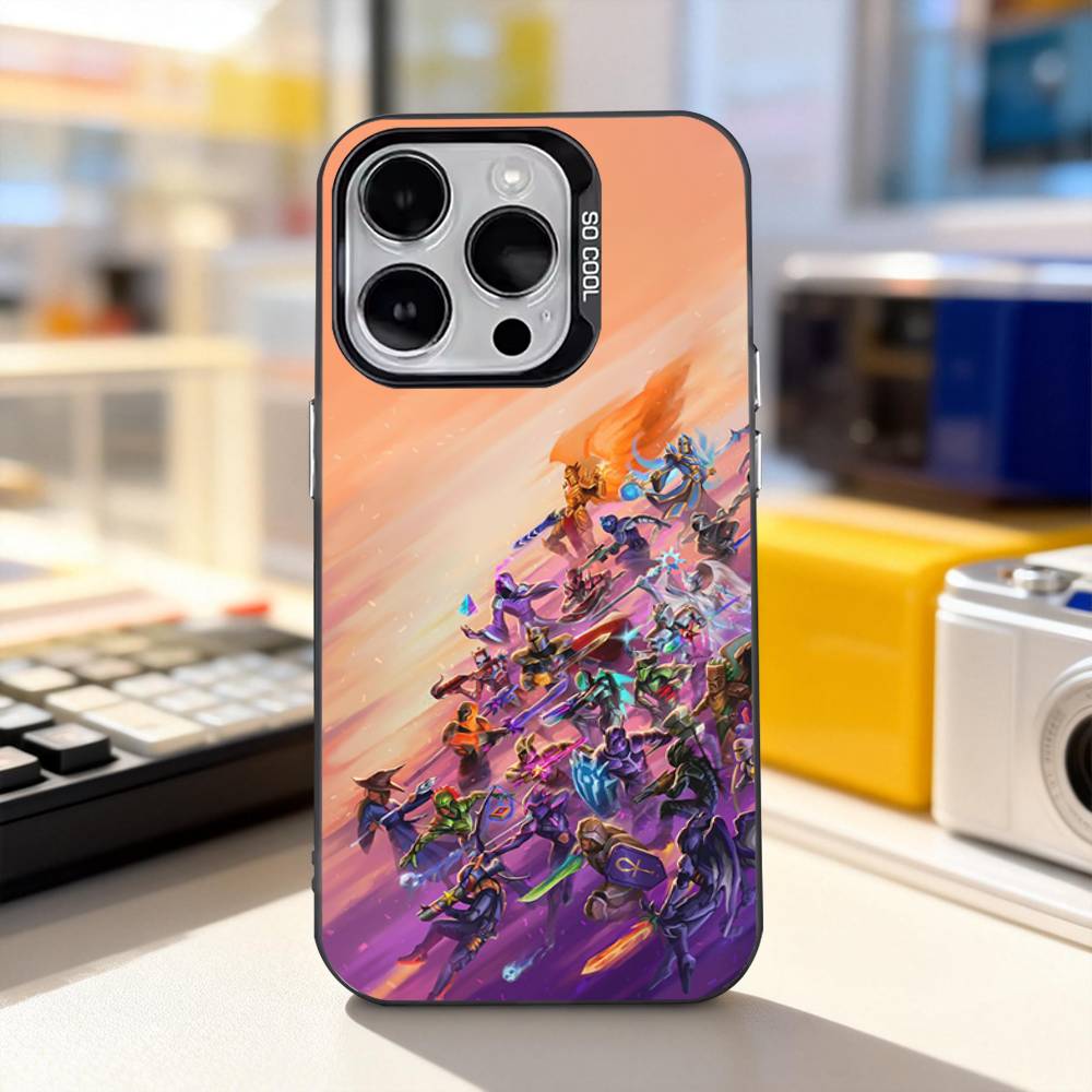D-Dota 2 Game Cool For iPhone 11,12,13,14,15,16,17,Pro,Max,Plus,E,Air,Mini Phone Case IMD Matte Black