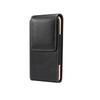 For TCL 60 SE (2025) Vertical Leather Case with Belt Loop - Black