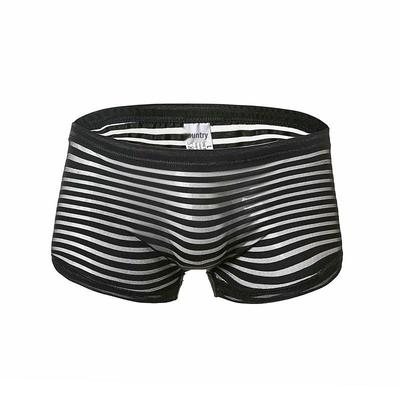 Herren Nylon Mesh Low-Rise Boxer Briefs - Stilvolles & Sexyes High-End Design (C607)