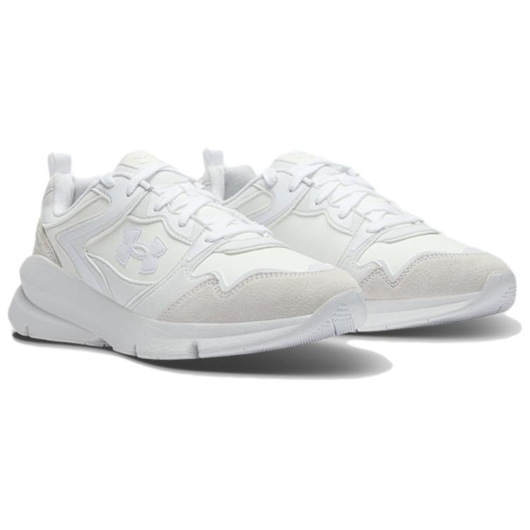Under Armour Forge Runner Comfortable Durable Low-Top Casual Running Shoes Unisex Sneaker White 6003967-100