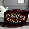 Manchester United F.C Print Blanket - Soft & Comfortable, for Bedroom, Travel, Sofa, Home Decoration - Birthday Christmas Gift for Friend