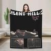 Silent Hill Game Blanket Super Warm Aesthetic Plush Throw for Outdoor Picnic Flannel Bedspread Bed Cover