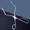 R6FF Lab Flask Beaker Clips Metal Beaker Tongs Laboratory Clip Tool for Chemistry