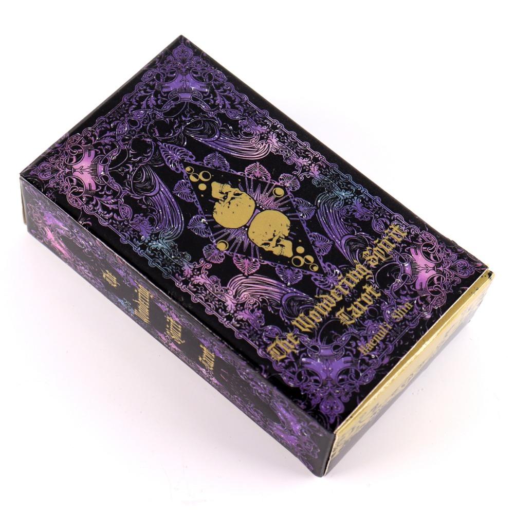 10.3*6cm The Wandering Spirit Tarot 78 Pcs Cards for Beginners