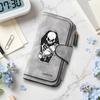 Gothic Skull Print Long Wallet Fashion Portable Card Holder