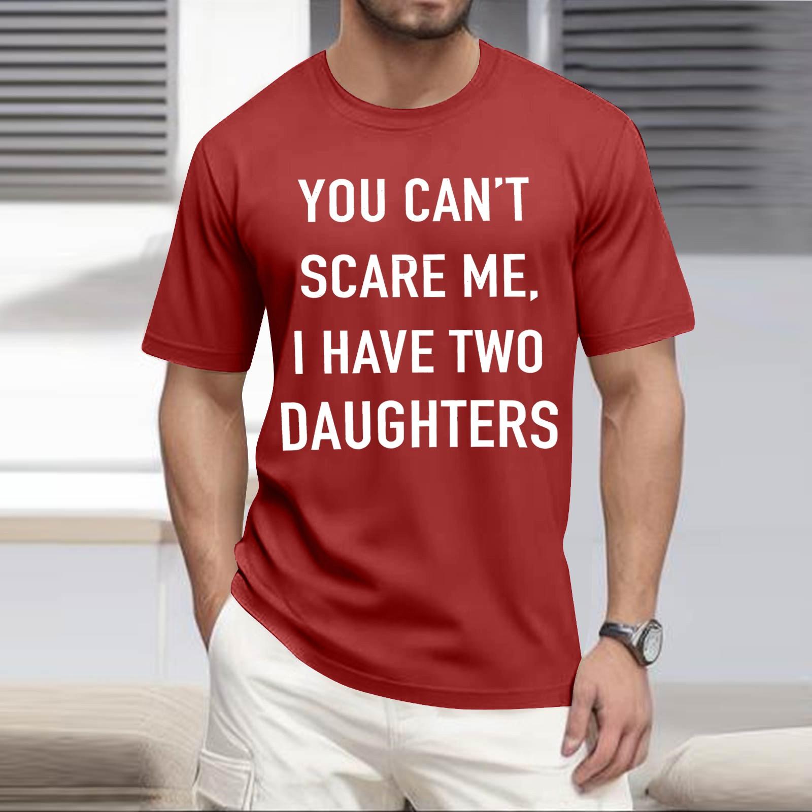 

Летняя мужская популярная футболка с круглым вырезом и коротким рукавом с принтом L красный