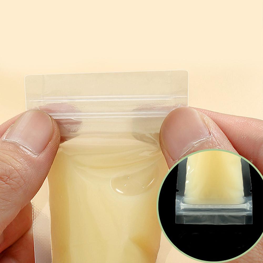 100 st engångspåsar för glasspinnar, fryspåsar med dragkedja för mat, frukt, yoghurtpinnar, juice, smoothies, godisglass