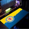 Braunschweig Fc Crest Design Mouse Pad, Rubber Base, Mouse Pad for Gamers and Office Use, Gaming Desk , Easy To Clean Mat Christmas Fan Gifts