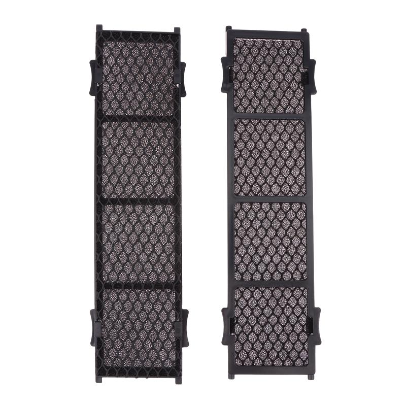 1/2Pcs Klimaanlage Filter Sterilisation Baumwolle Blatt Antibakterielle Filter Elemente Und Halter