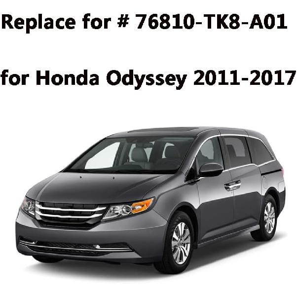 76810-TK8-A01 Premium Adjustable Windshield Washer Nozzles Assembly for Honda Odyssey 2011 2012 2013 2014 2015 2016 2017, Direct Replacement Front