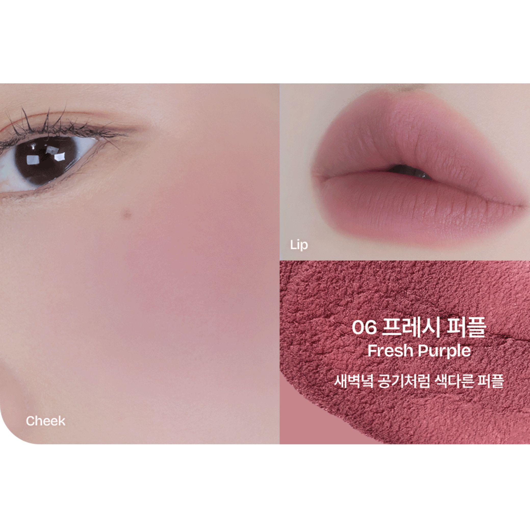 LikeBel Air Румяна-пудра Soft Powder Blush (04 Роза Хайз / 06 Свежий Пурпурный / 04+06 Набор-дуэт) 06 Fresh Purple