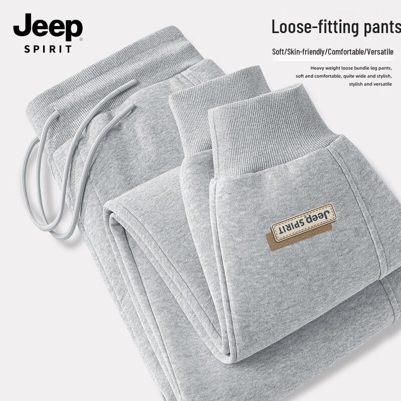 

JEEP SPIRIT Men s Loose Casual Jogger Sweatpants M