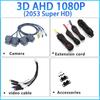 3D Car 360 Panoramic Camera 8K AHD 1080P 720P 4 Pieces Square Cameras For Android Radio 360APP  SN307 WDR 2053 Sensor