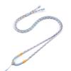 Hand-Woven Gradient Eight-Strand Necklace Cord for Jade and Agate Amulet Pendants
