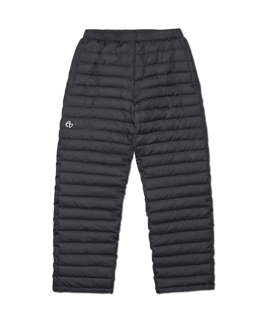 Nomaenyueol Crepe Duck Down Padded Pants - Black