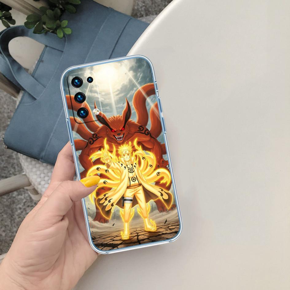 LO77 Naruto Uzumaki Soft Shell Transparent Phone Case for Samsung Galaxy A04 A04S A14 A23 A34 A54 M23 M33 M52 M53