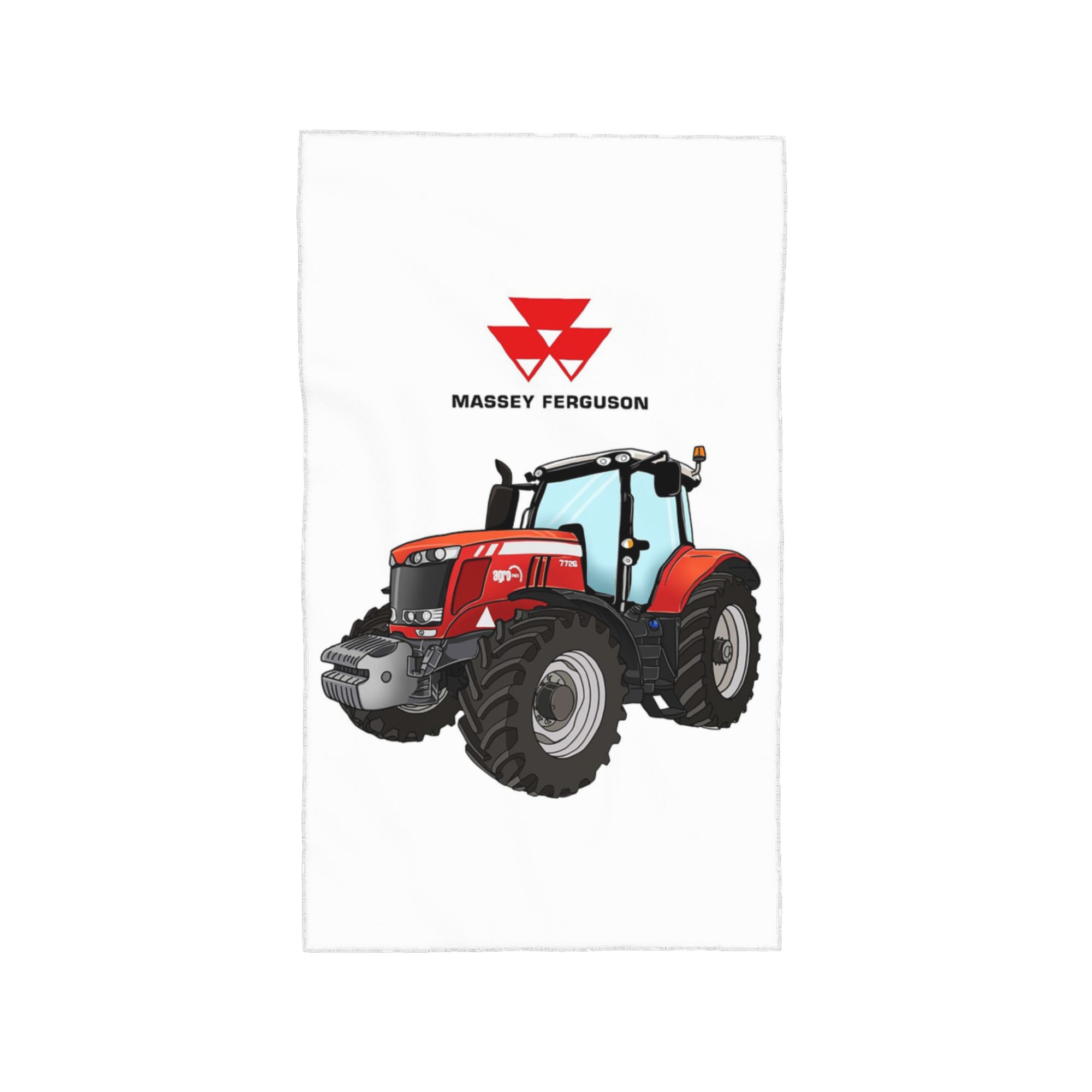 

Massey Ferguson Tractor Red Tractor Soft Face Towel Quick Dry Pool Bath Cotton Towels Absorbent Quick W40*H60(CM)