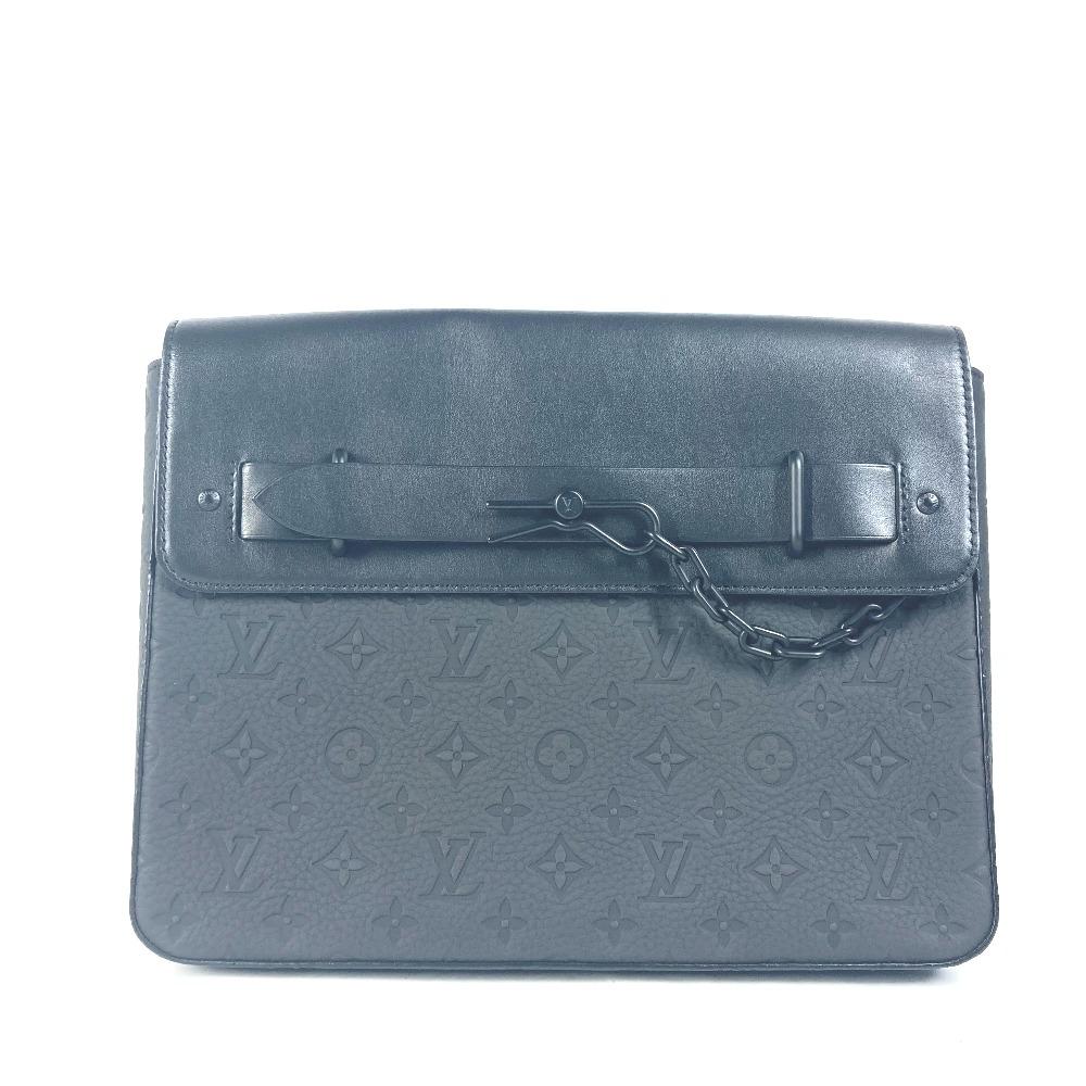Louis Vuitton M80140 Taurillon ClemenceMonogram Pochette-Steamer bag Clutch