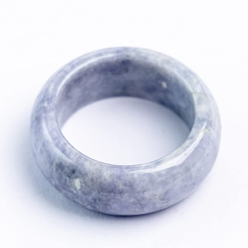 Size 13 Itoigawa Natural Jadeite Lavender Hollow Japanese National Jomon Power Stone Jadeite Workshop Special Paulownia Wood Quality Certificate